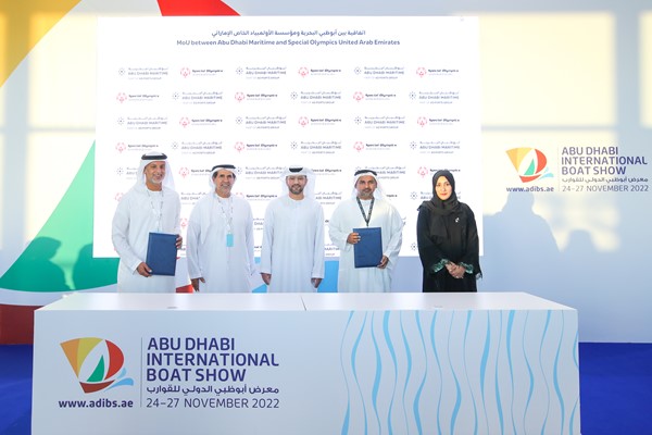 MOU Signing ceremony Special Olympics UAE and the Abu Dhabi Maritime - 25.11.2022