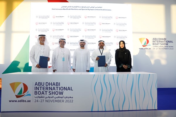 MOU Signing ceremony Special Olympics UAE and the Abu Dhabi Maritime - 25.11.2022