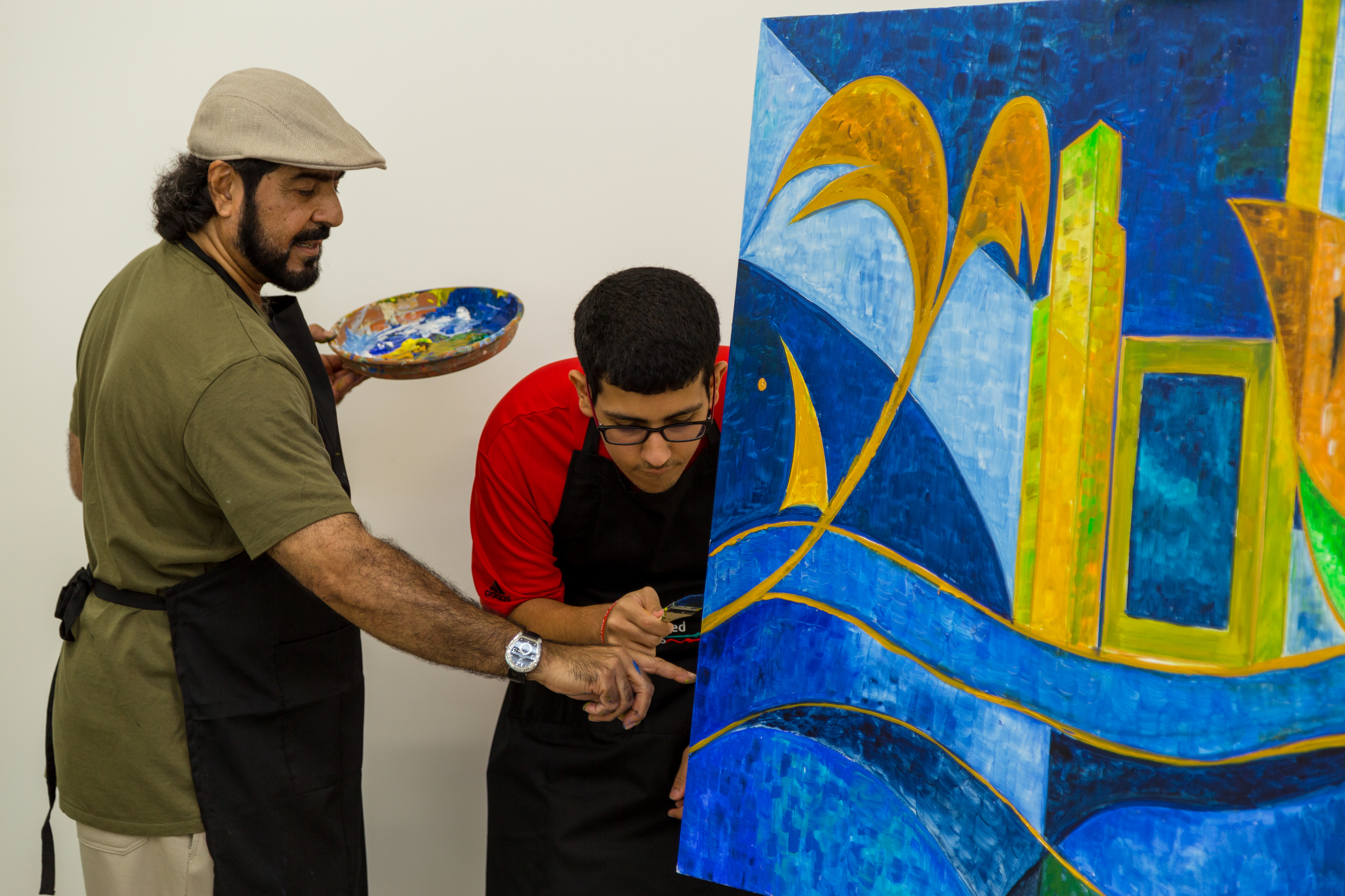 ورشة الفنون الموحدة - مركز الشباب عجمان - 16.07.2022