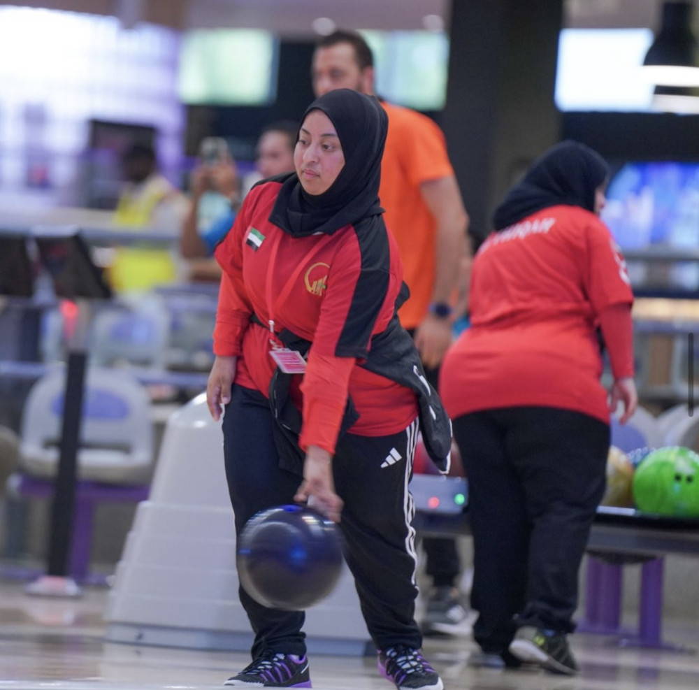  الملتقى الرياضي الأول للأولمبياد الخاص الإماراتي ( الريشة الطائرة - البولينغ )