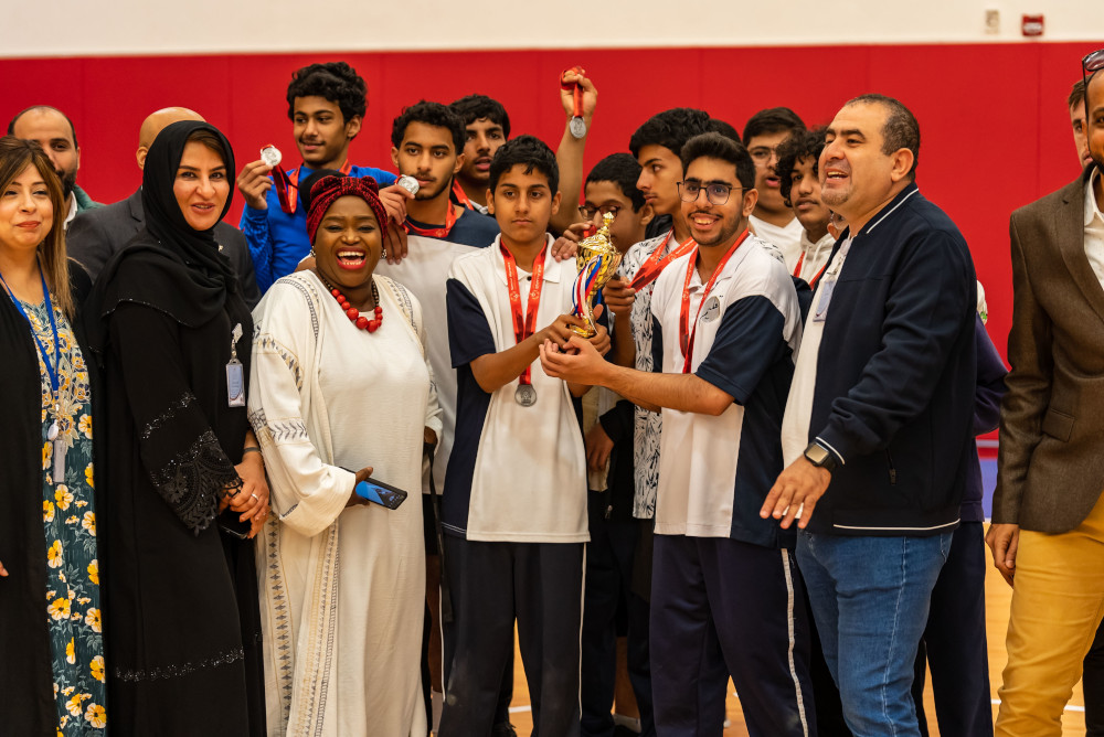 SOI and MBZ Global office visit to Yas School