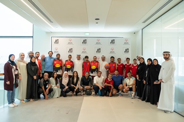 Special Olympics UAE x Aldar MoU signing 