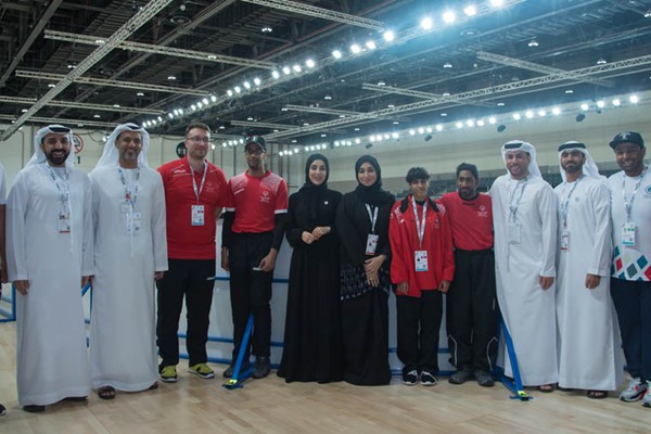 H.E Shamma visit Mena Regional Games