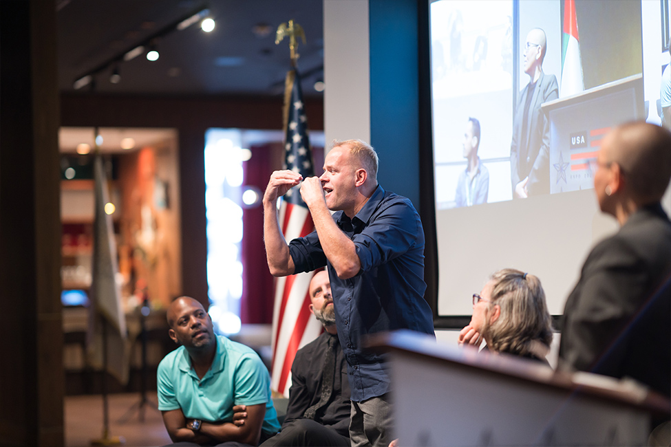 ملتقى الاصحاب الهمم في جناح الأمريكي – اكسبو 2020 - 03.12.2021