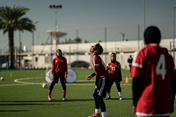 1st female football Dubai  - 06.02.2022