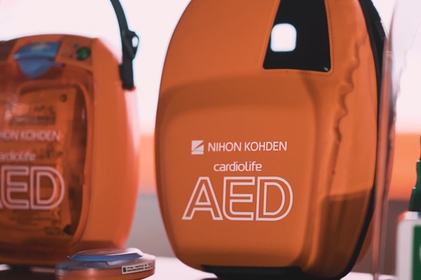 Distributing & how to use AED device workshop - 28.03.2022