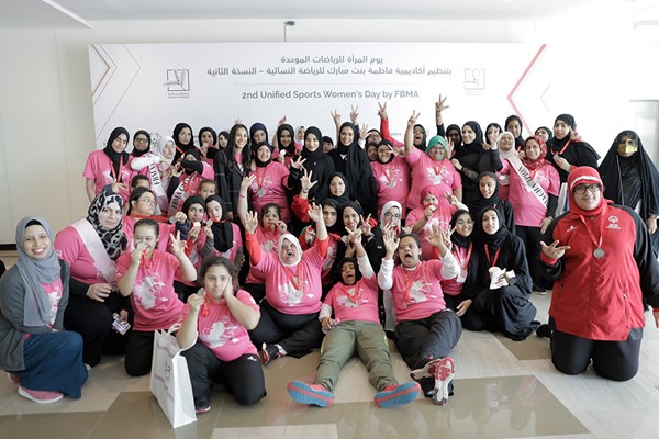 "   المهرجان الرياضي النسائي الموحد للأولمبياد الخاص الإماراتي"