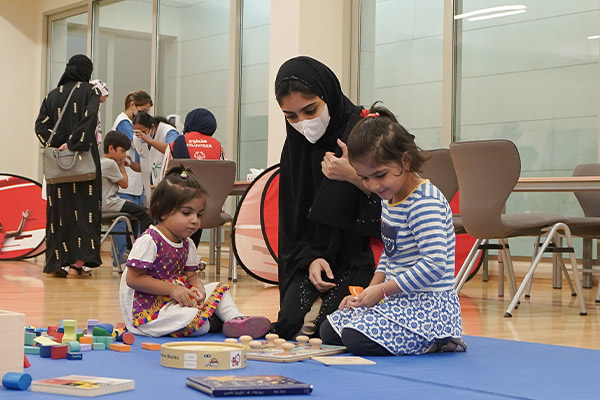  فحص للاطفال تحت برنامج البداية المبكرة - اليوم الاول