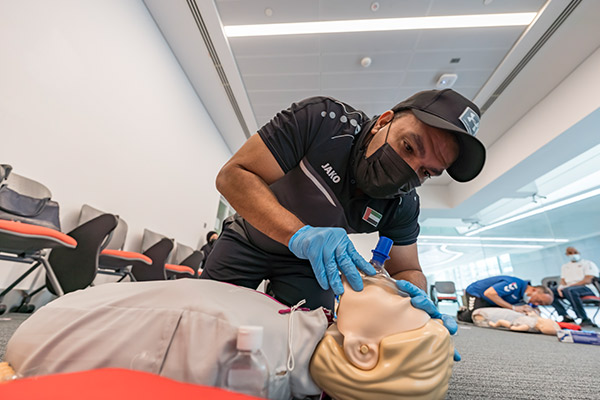 دورة الاسعافات الاولية والاصابات الرياضية