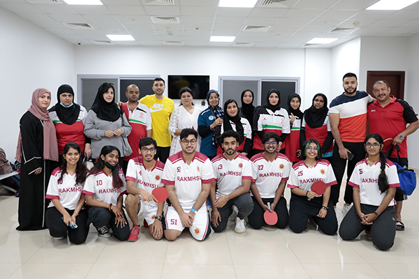 The 12th Sports Festival of Ras Al Khaimah University (Table Tennis) 