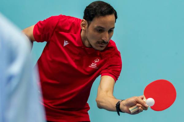  مسابقة فردي الرجال الاولى لكرة الطاولة